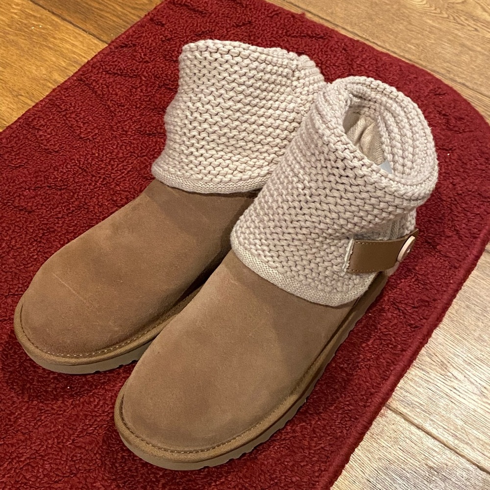 Mid / short ugg boots UGG SHAINA SWEATER CUFF BOOTIE